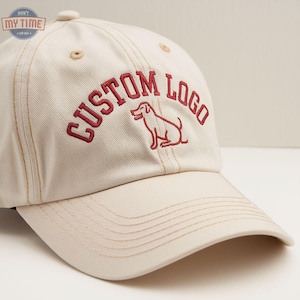 Custom Logo Embroidery Baseball Hat, Personalized Embroidered Hat, Custom Dad Cap, Custom Caps, Sorority Hat, Unisex Cap, Bachelorette Hat