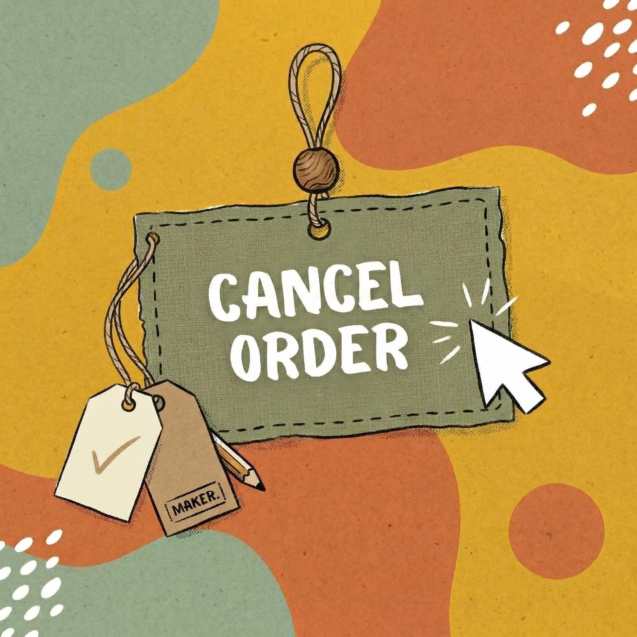 Cancel Order - Etsy