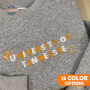 Custom University College Sweater, Personalized College University Sweatshirt, Custom College apparel, Graduation Gifts, College Hoodie