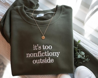Shirt Booktrovert, T-shirt te non-fictie buiten, T-shirt boekenliefhebber, shirt boekenclub, cadeau fictielezer, boekenwurm-bibliothecaris
