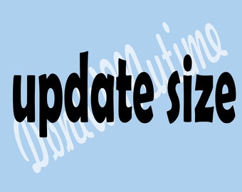 UPRAGE SIZE - Update Size