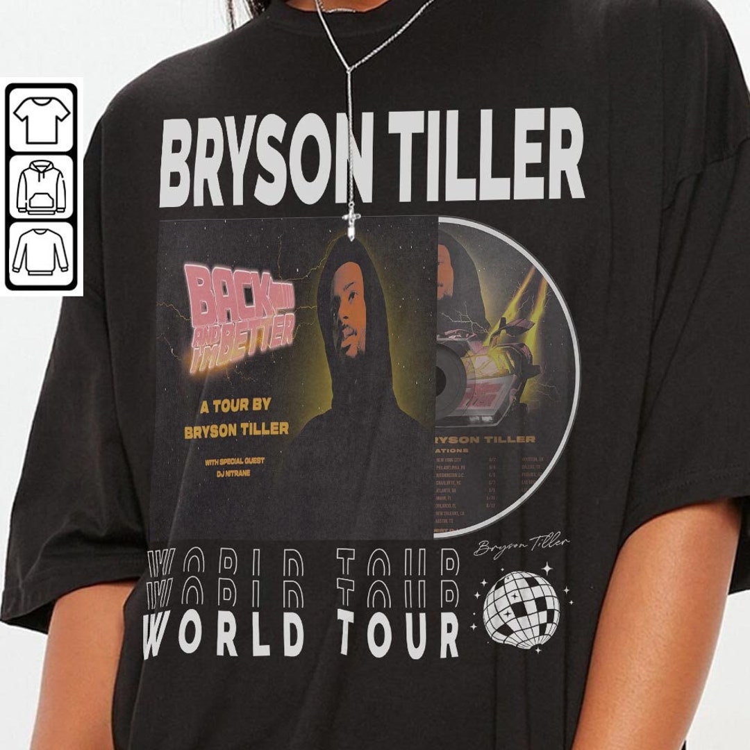 Bryson Tiller Music Shirt 90s Y2K Merch Vintage Bryson Tiller Etsy Canada