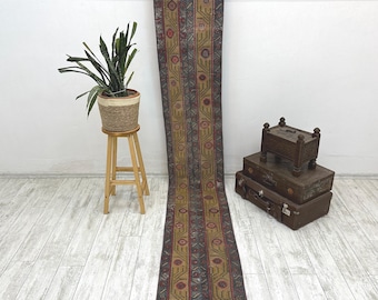 1.6x10.5 ft, Stair extra Long kilim Runner Rug, Vintage extra long Runner Rug, Bohemian Long Runner Rug, Extra Large Long Runner