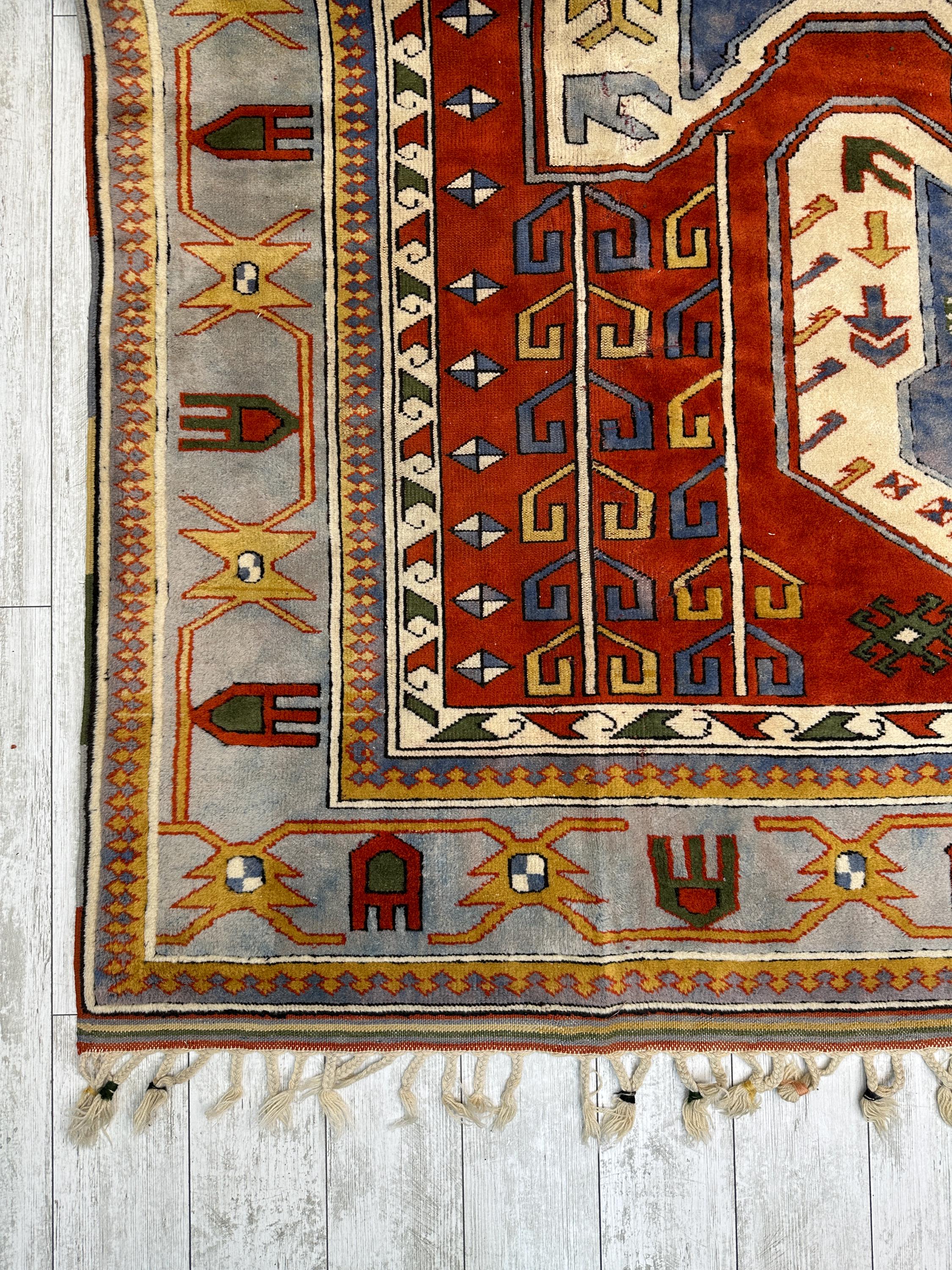Large Turkish Rug Very Interesting Turkish Large Rug, Exraordinary Rug, Oversize Rug, Big ...