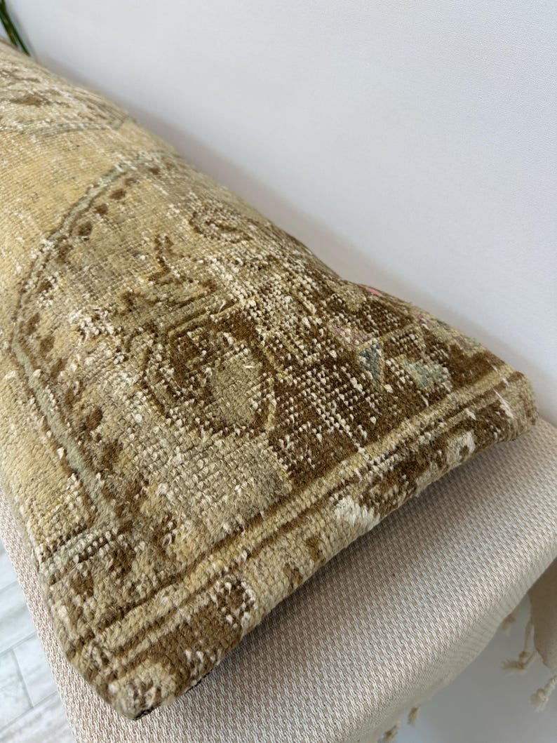 Almohada larga para cama, almohada extralarga, cojín lumbar decorativo, almohada bohemia para cama, funda de almohada corporal, almohada lumbar larga, almohada otomana imagen 6
