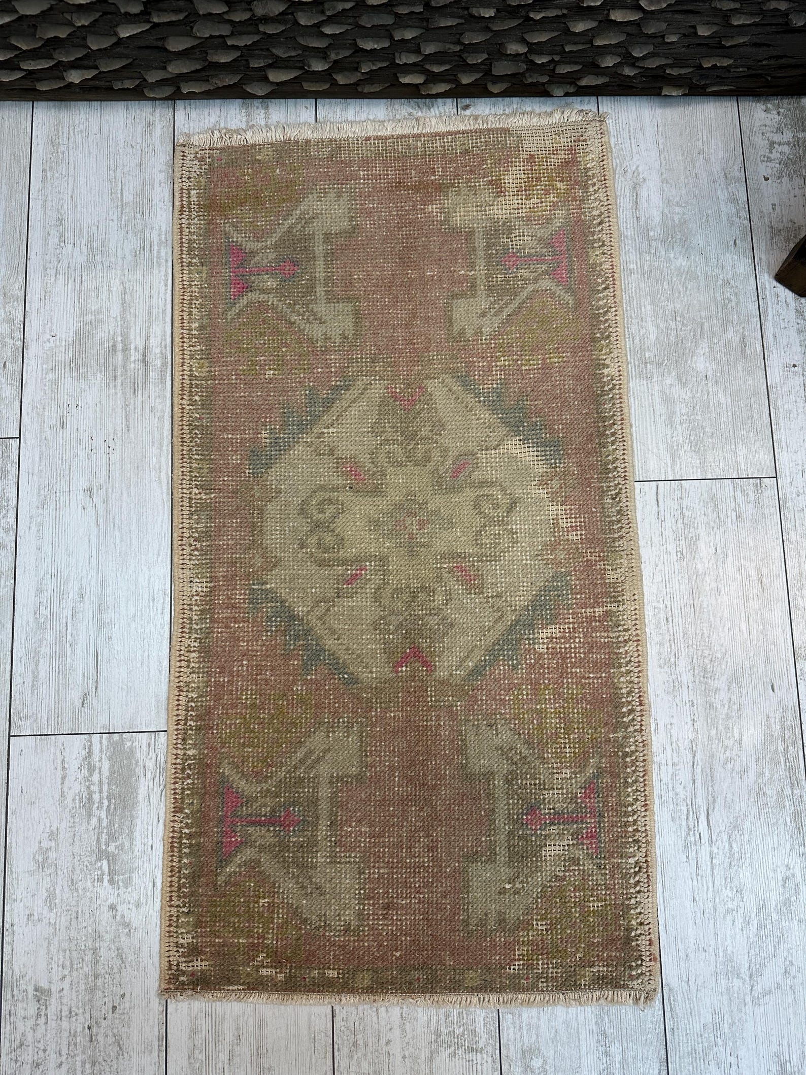 Turkish Rug Small Turkish Mat Rug, Turkish Small Rug, Bath Rug, 1.6x3.1 Ft, Handmade Rug ...