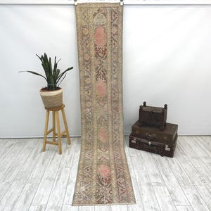 2.9x10.2 ft, Stair extra Long kilim Runner Rug, Vintage extra long Runner Rug, Bohemian Long Runner Rug, Extra Large Long Runner