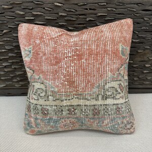 Turkish Rug Pillow, Home Decor Pillow, Couch Pillow, Vintage Pillow, Decorative Pillow Cover, Kilim Cushions, Ethnic Pillow, Kilim Pillow