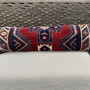 Long Pillow For Bed, Extra Long Pillow, Lumbar Throw Pillow, Boho Pillow For Bed, Body Pillow Cover, Long Lumbar Pillow, Ottoman Pillow