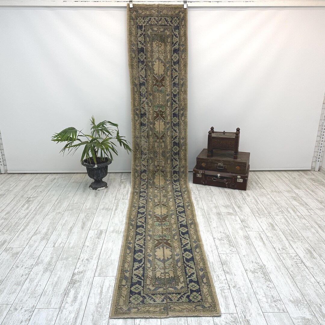 Vintage Runner Rug, Turkish Runner Rug, Old Runner, Persian Runner Rug ...