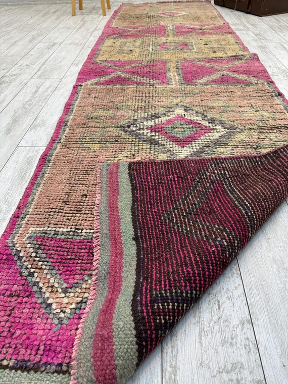 ヴィンテージランナーラグ、トルコランナーラグ、古いランナー