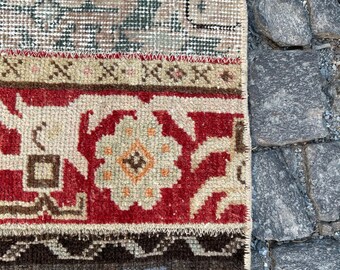 エクストラロング ヴィンテージ ランナーラグ 2.4x19.9フィート 非常に