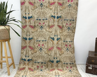 Kelim Teppich 1,2 x 2,5 cm, Großer Teppich, Handgeknüpfter Teppich, handgewebter Teppich, Wollteppich, Musterteppich, handgefertigt,