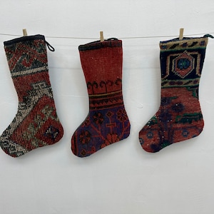 2023 Family Christmas Stocking, Xmas Gift, red christmas stocking, Holiday Stockings Gifts, Xmas Stockings , Kilim stockings,