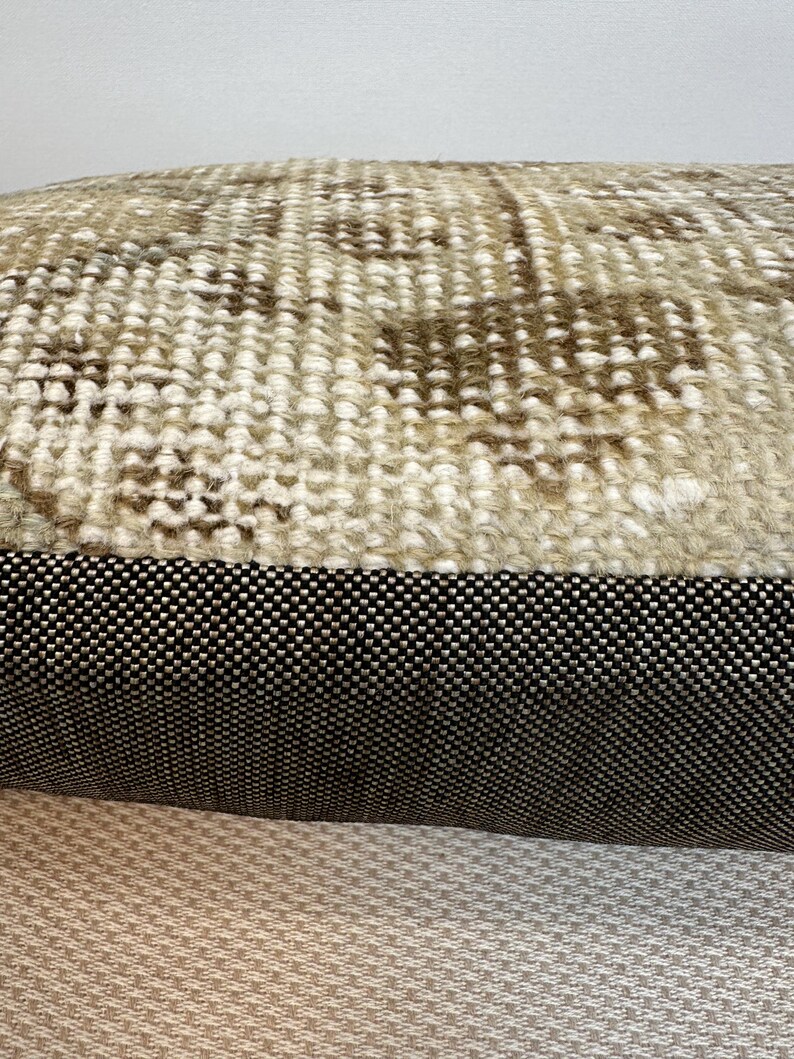 Almohada larga para cama, almohada extralarga, cojín lumbar decorativo, almohada bohemia para cama, funda de almohada corporal, almohada lumbar larga, almohada otomana imagen 8