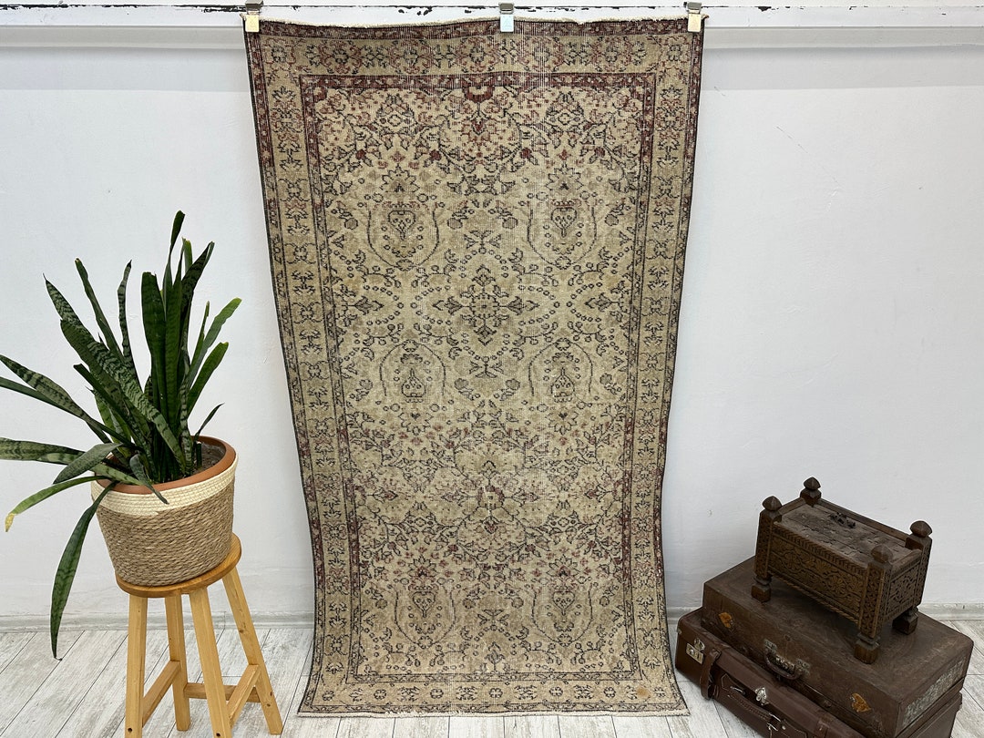 Wool Rug, Gothic Rug, Hall Area Rug, Vintage Rug, Eco Friendly Rug ...