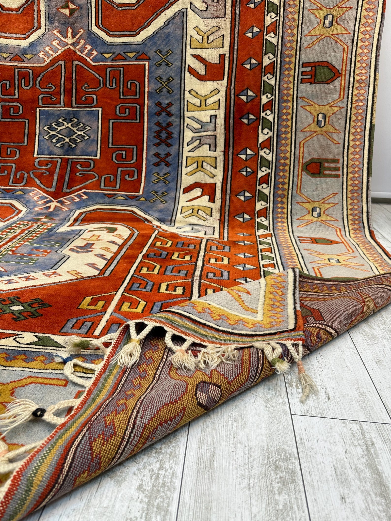 Large Turkish Rug Very Interesting Turkish Large Rug, Exraordinary Rug, Oversize Rug, Big ...