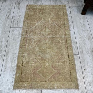Door Mat Vintage, Door Mat Turkish, Door Mat , 2x3 Turkish Rug,2x3 Vintage Rug,Mini Rug,Door Mat Rug,Small Rug, Handmade Rug, 1.5x3 FT