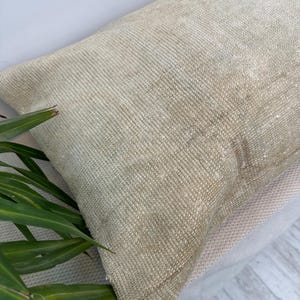 16x24" Bohemian Vintage Pillow Cover, Handmade Rug Pillow Cover, Boho Decorative Pillow Cover, Kilim Cushions, Ethnic Pillow, Kilim Pillow image 9