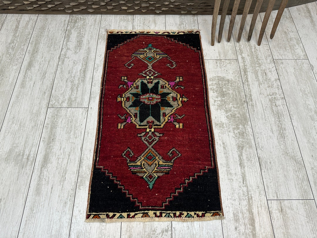 Door Mat Vintage, Door Mat Turkish, Door Mat , 2x3 Turkish Rug,2x3