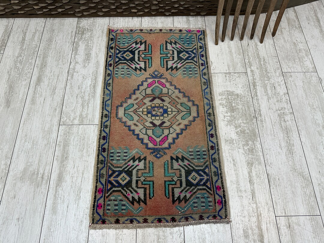 Door Mat Vintage, Door Mat Turkish, Door Mat , 2x3 Turkish Rug,2x3