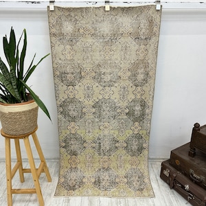 turkish rug, area rug, boho decor rug, vintage rug, large rug, handmade rug , turkey rug , floor rug FREE SHIPPING 3 x 6 ft