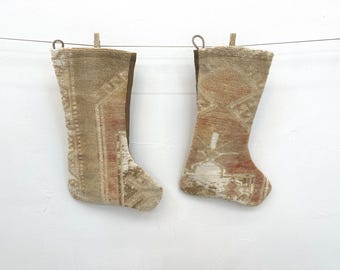 kelim sokken wanddecoratie kerstsokken, halloween feestsok, kerstman sokken, open haard sok, Turks tapijt sok, boho sok