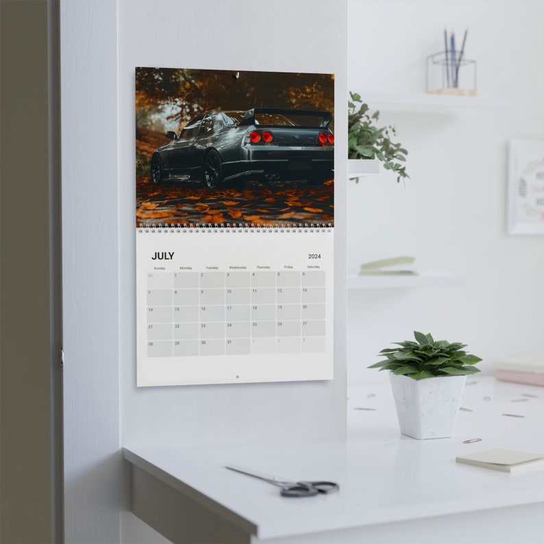 JDM Calendar 2025 Etsy