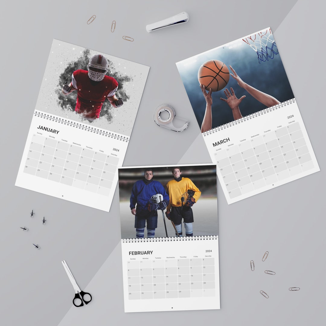 Sports Calendar 2024 Etsy