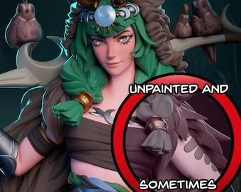 Artemis Hades Videojuegos 8K D&D/Pathfinder 75 mm 1/12 miniatura / Kit de modelo / Arte de fan / por Bulkamancer Sculpts