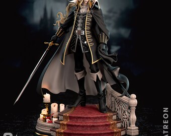 Alucard Castlevania Gry wideo Anime 8K D&D/Pathfinder 75 mm 1/12