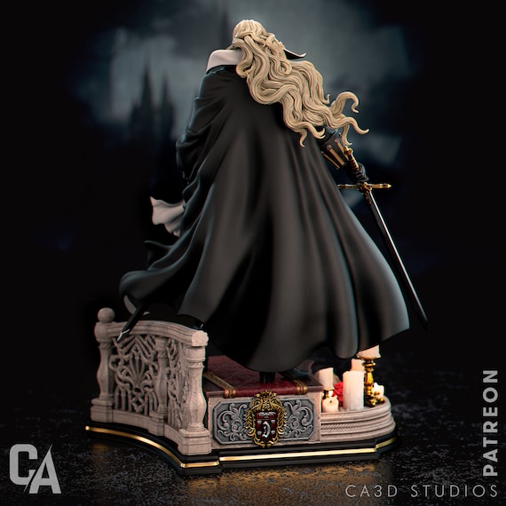 Alucard Castlevania Video Games Anime 8K D&d/pathfinder 75mm 1