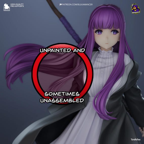 Fern Frieren Anime 8K D&d/pathfinder 32mm 75mm 1/12th Miniature