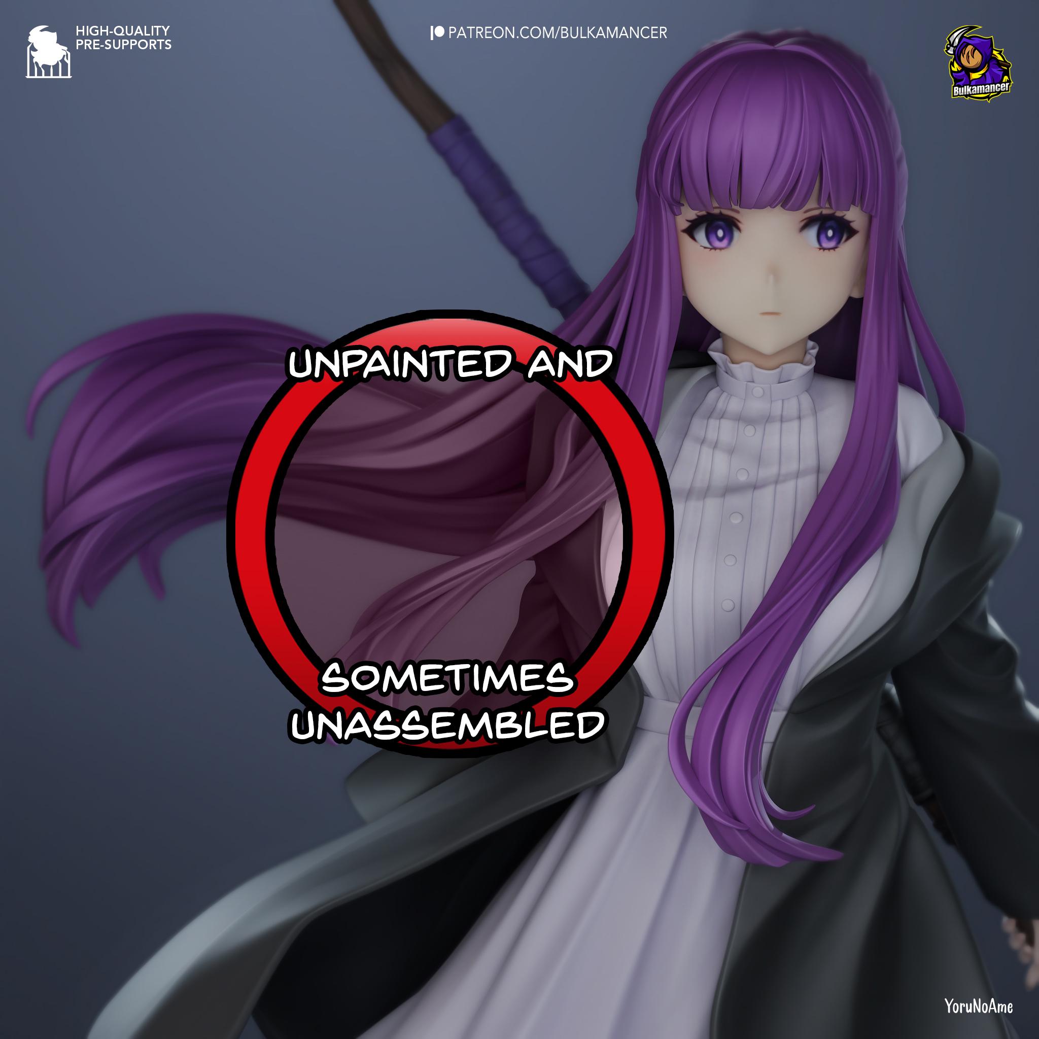 Fern Frieren Anime 8K D&d/pathfinder 32mm 75mm 1/12th Miniature