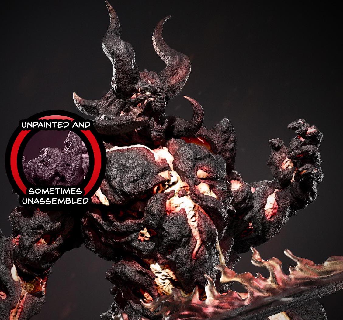 Surtur Norse Legend Ragnarok Muspelheim Jötunn 8K D&D/Pathfinder 75mm 1/12th miniature | Model Kit | Fan Art | by CA 3D