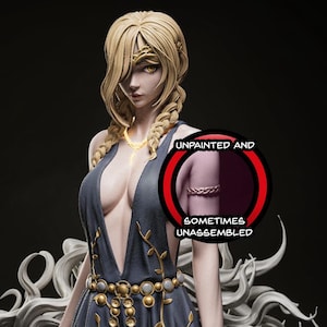 Queen Marika Elden-ring 8K D&D/Pathfinder 75 mm 1/12e miniatuur NSFW | Modelbouwpakket | Fanart | door CA 3D