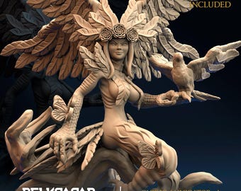 Paquete de Navegantes Oníricos Hadas D&D/Pathfinder 32 mm 75 mm miniatura NSFW / TTRPG Modelo / Valles Oníricos / por Belksasar