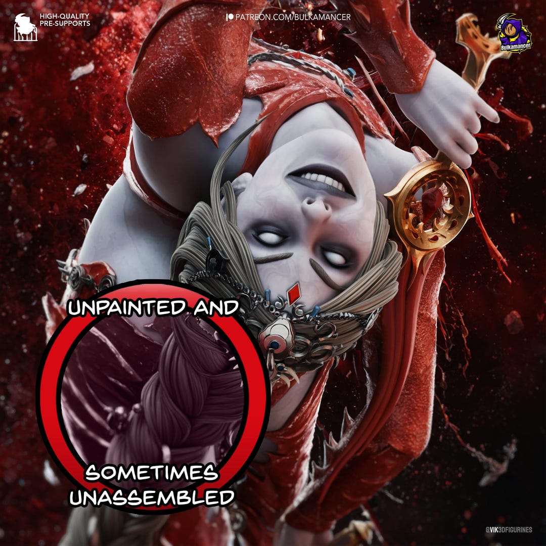 Orin the Red Baldur's Gate 3 8K D\u0026d/pathfinder 75mm 1/12th Miniature |  Model Kit | Fan Art | by Bulkamancer Sculpts - Etsy, image size:1080x1080