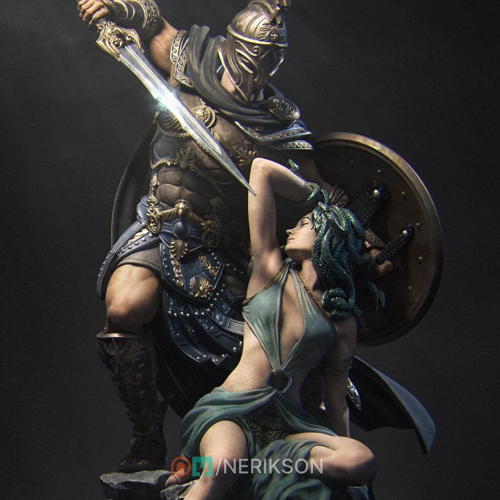 【Artist Project】 LOLONINE - Perseus & Medusa DocZenith. - Medusa and Perseus