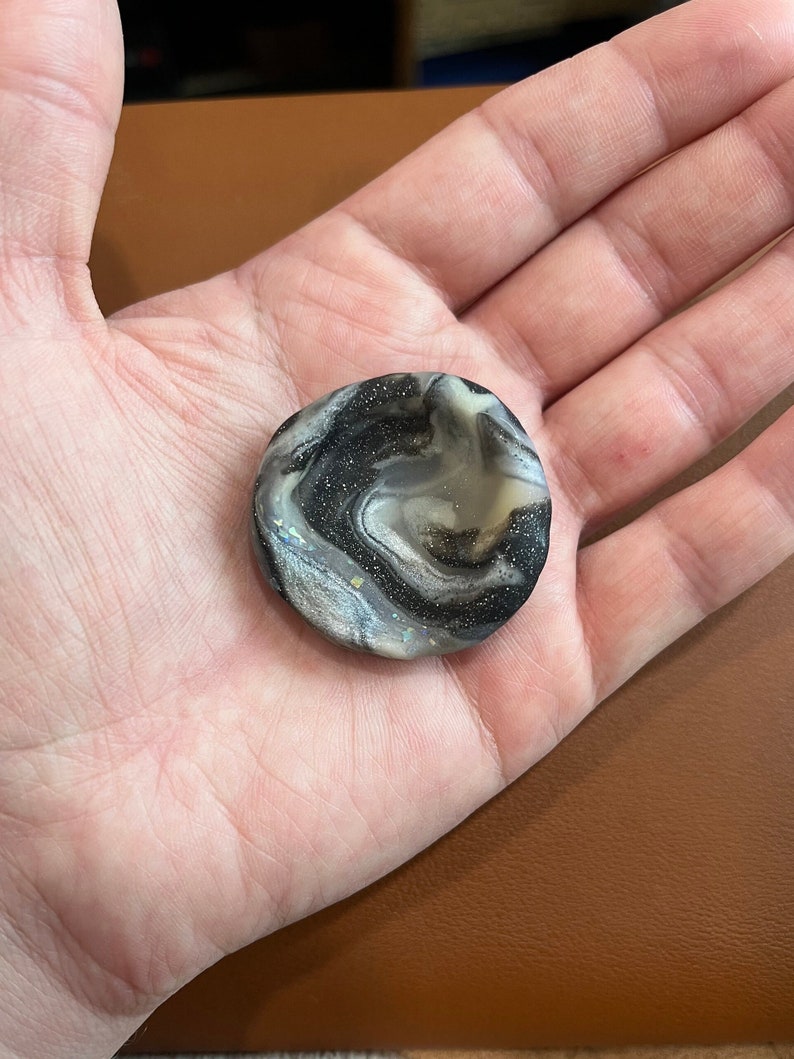 Worry Stone Keychain Etsy