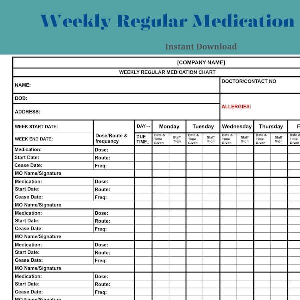 Prn chart etsy