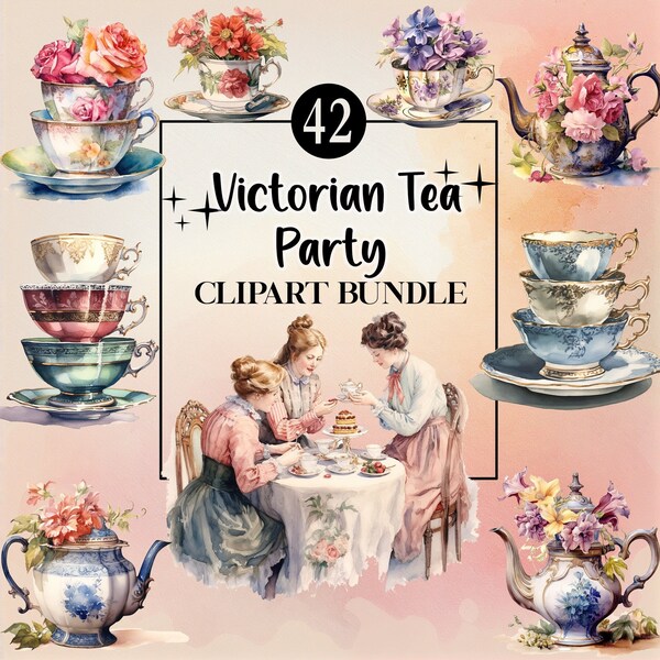 Victorian Tea Party - Etsy