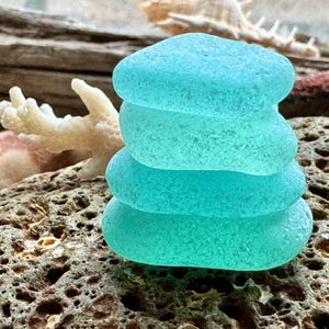 Genuine sea glass B1246 set