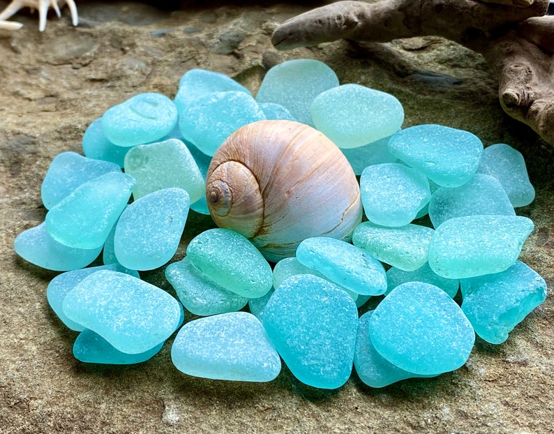 Натурально морское стекло B030 1-1,5 толщины 1 дюжина - Etsy