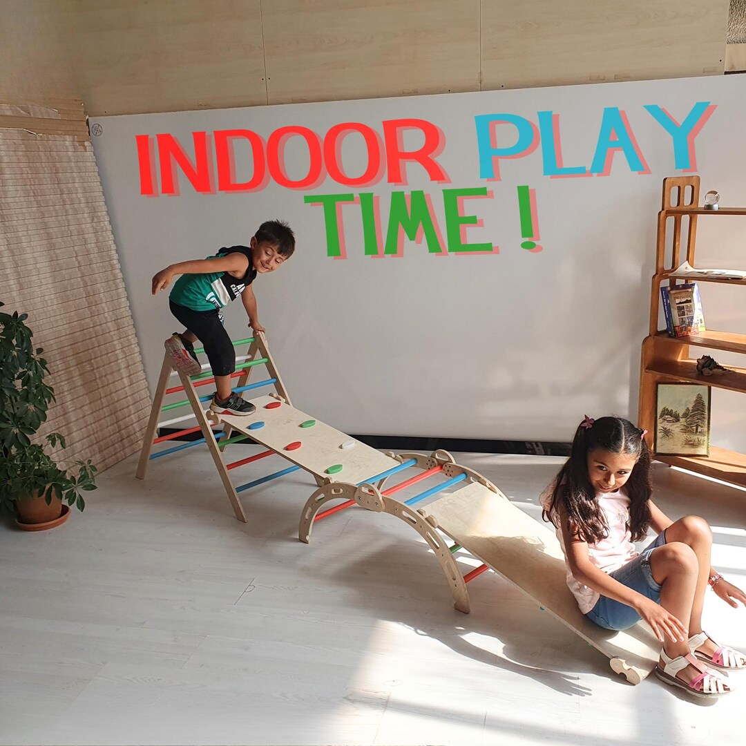 Unique Pickler Climbing Gym Frame for Children, Indoor Playground ...