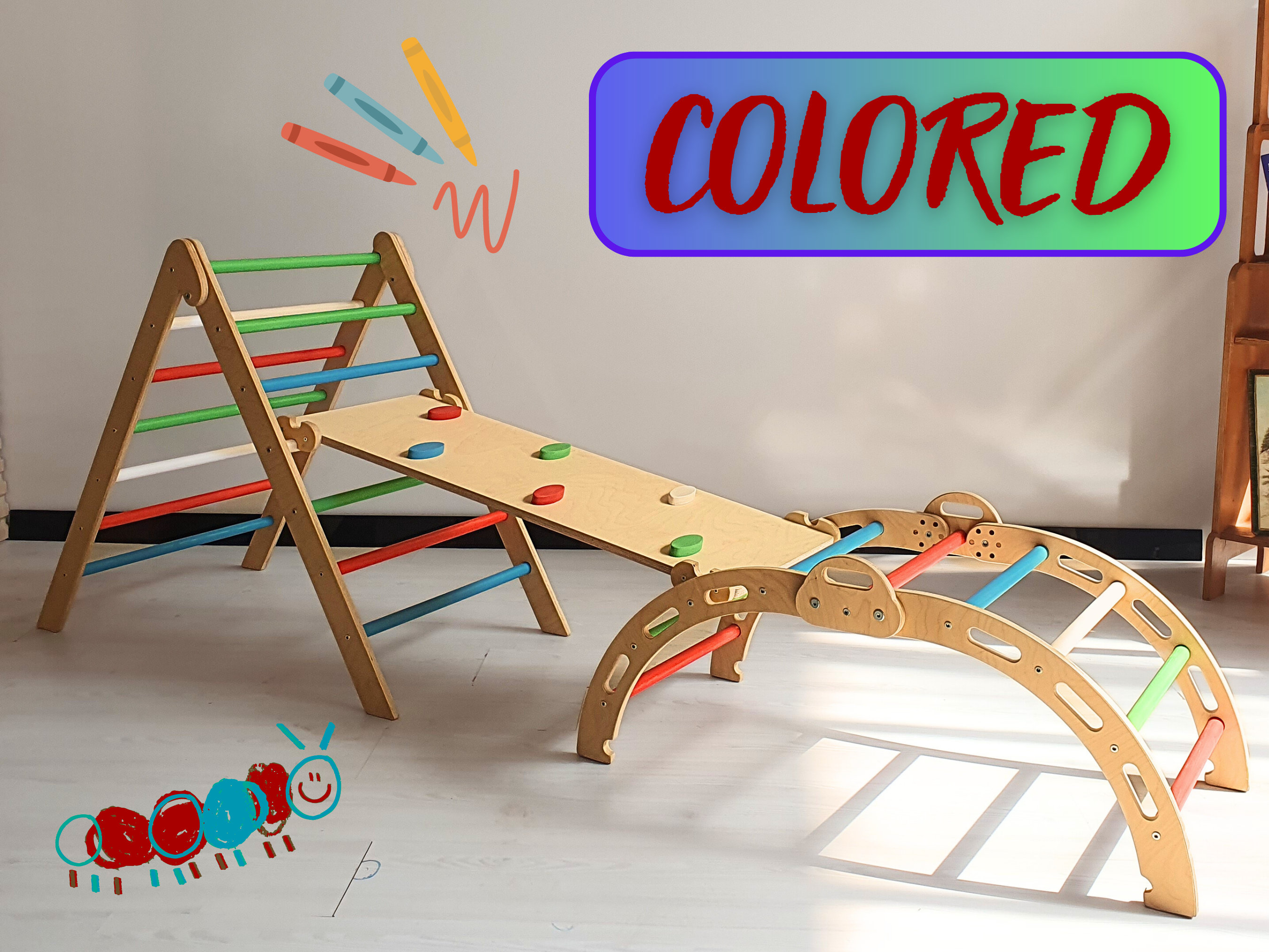 Indoor Playground Piklers Furniture Set for Kids, Unique Pickler ...