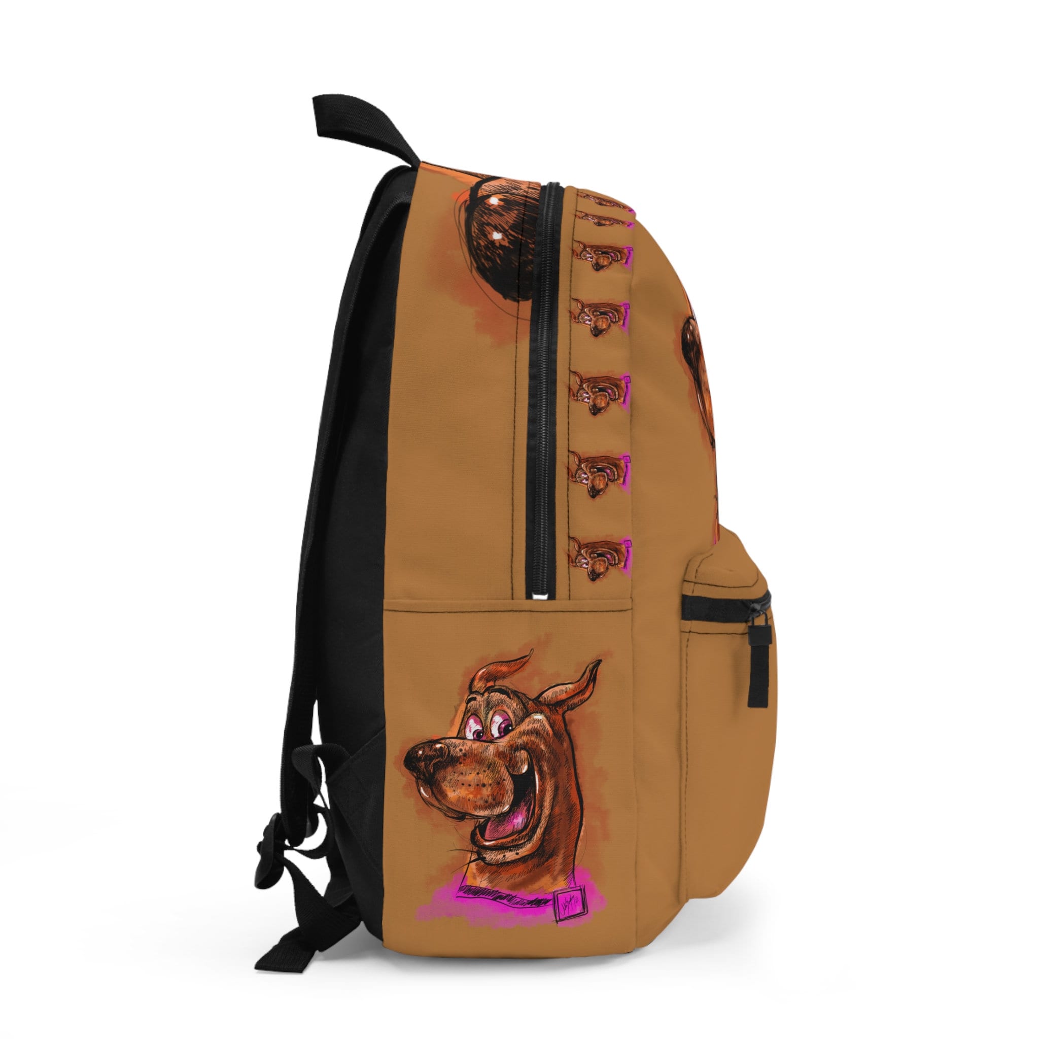 Scooby Doo Brown School Backpack, School Brown Bag