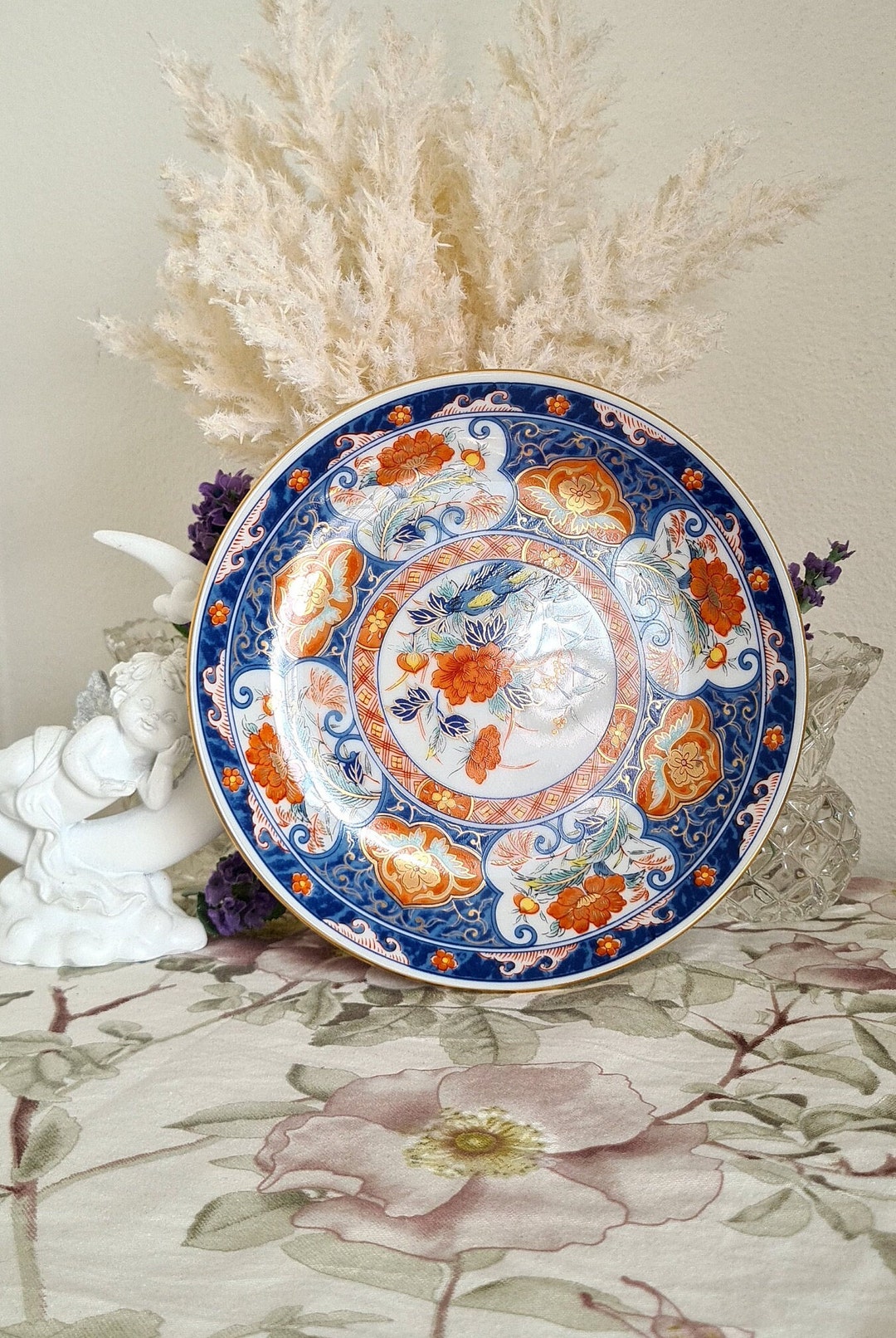 Japanese Oriental Decorative Plate Imari Etsy Australia