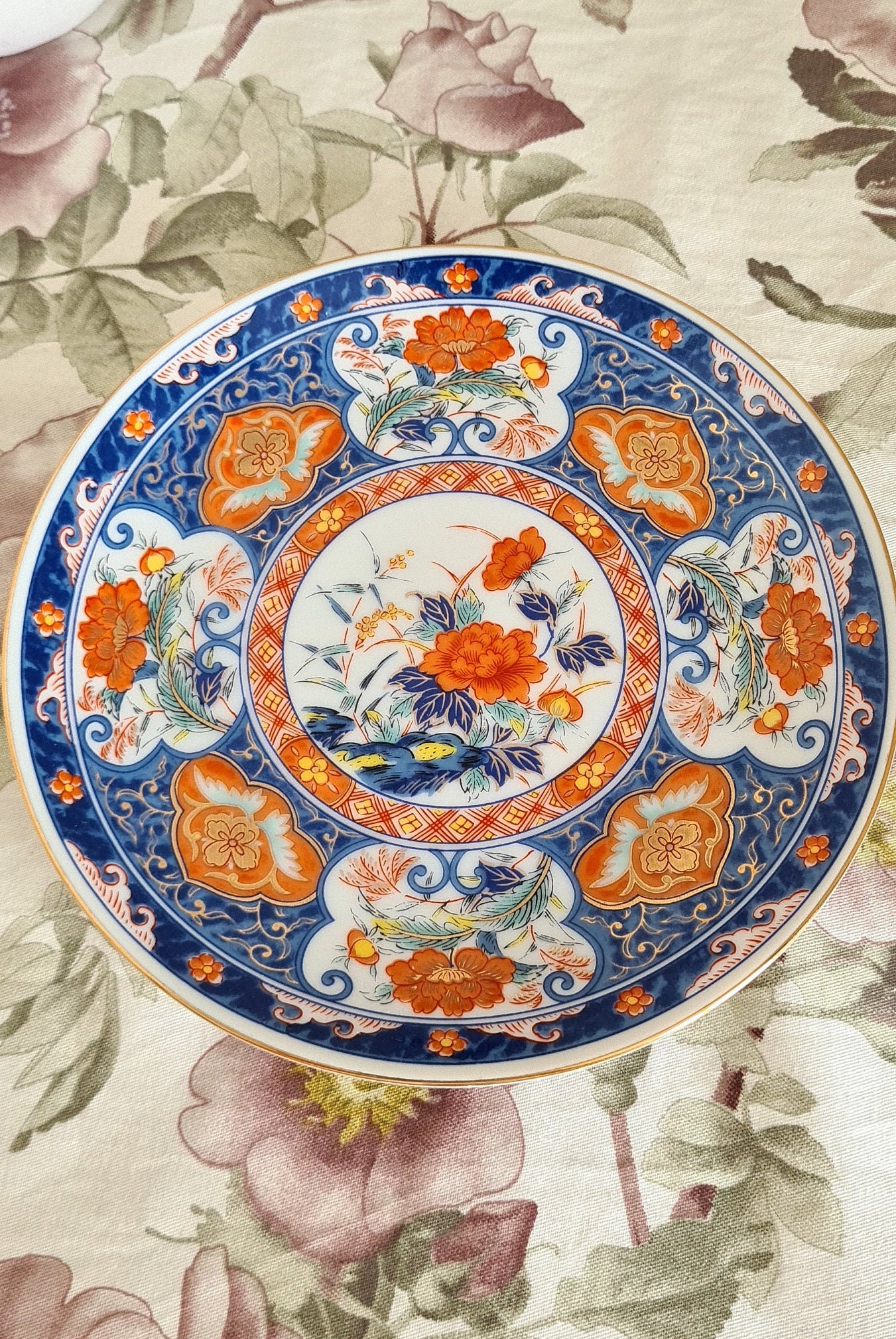 Japanese Oriental Decorative Plate Imari Etsy Australia