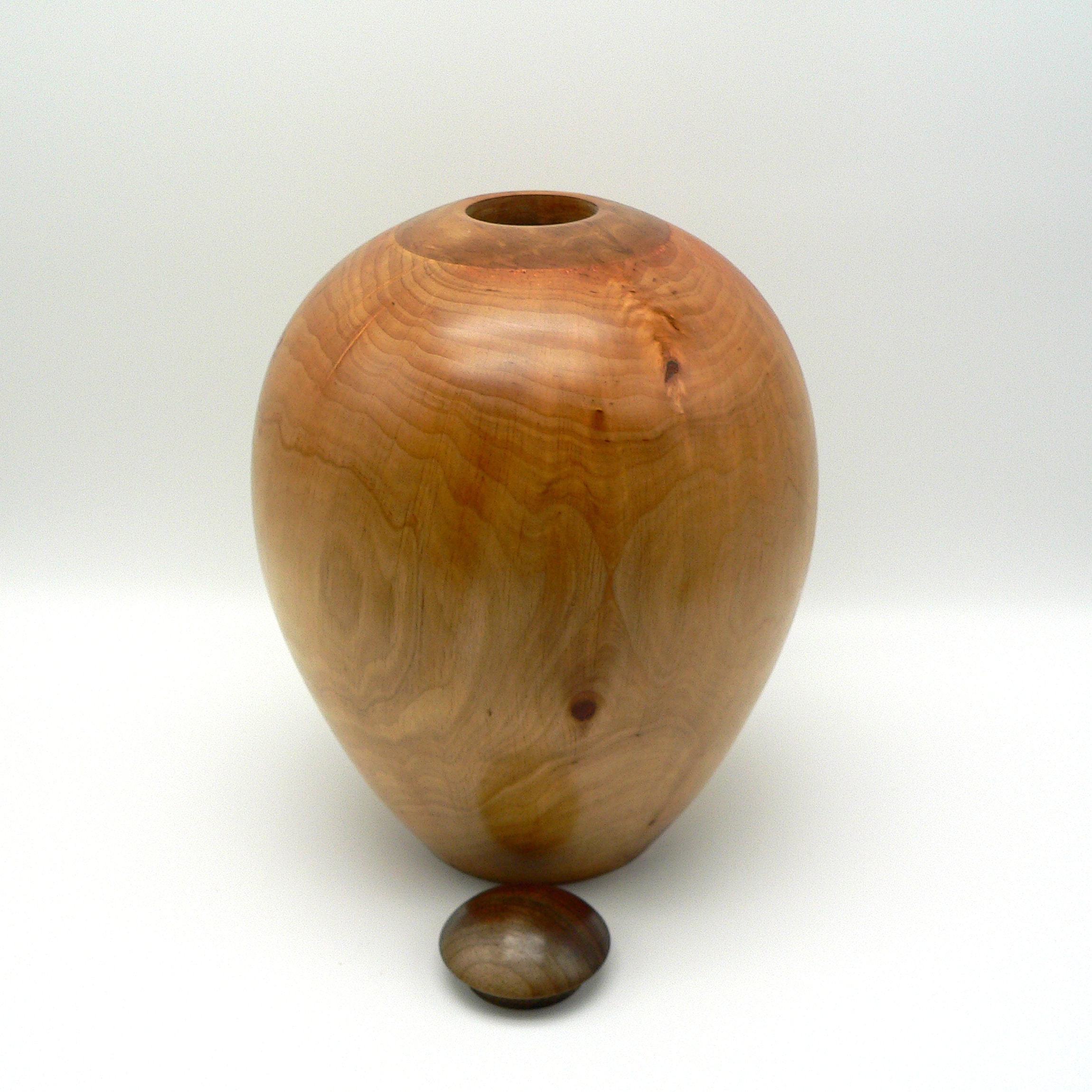 Hand Turned Wood Urn Urn for Ashes Turned Wood Urn Urn for Human Ashes